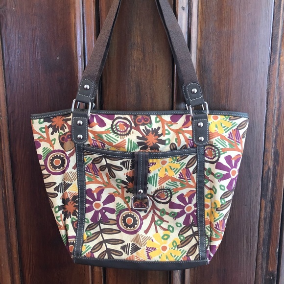 Handbags - Owls + Floral Tote
